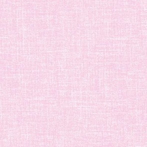 Linen look fabric or wallpaper with a subtle texture of woven threads - Cyclamen & Candyfloss Pink