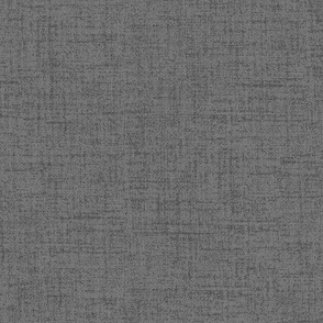 Linen look fabric or wallpaper with a subtle texture of woven threads - Slate Gray & Ash