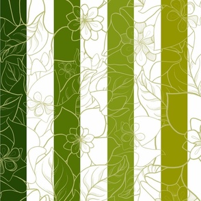 Hoya | Stripes, Green Envy, Large