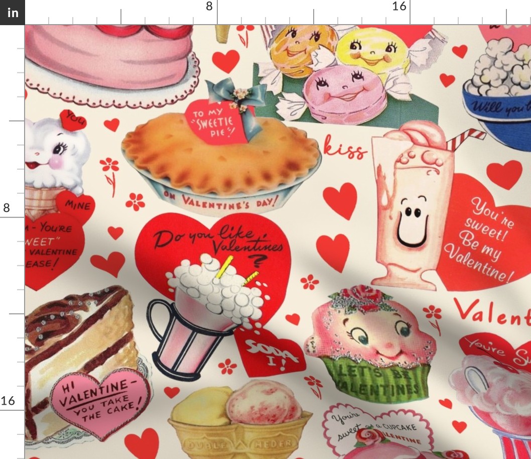 Sweet Vintage Treats Kitsch Valentine - XL Scale