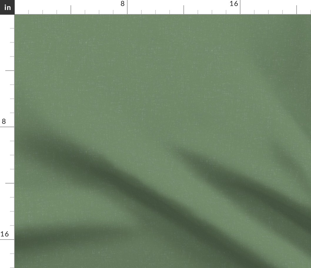 Seaweed Green textured solid (#708868) - mid green, camouflage green, muted green - Coastal Chic collection Solid, blender