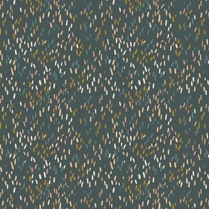 Multicoloured Grass - Blueberry Background