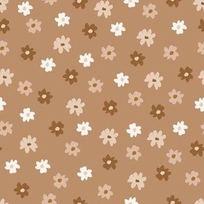 Floral Meadow - Tans