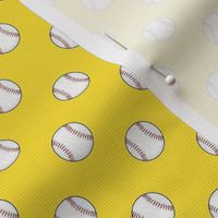 Small Scale Team Spirit Baseball in Tampa Bay Rays Yellow