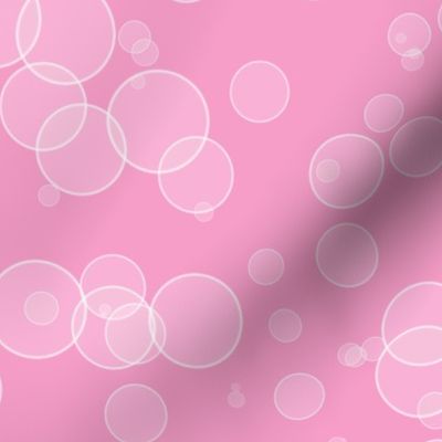 rose bubbles circles dots 