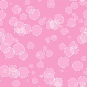 rose bubbles circles dots 