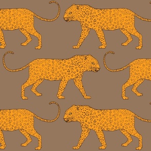 Leopards {Umber} large