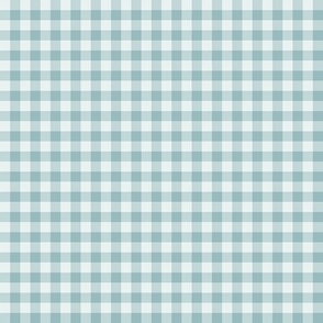 1/4” Gingham Check (buxton blue) In My Wildest Dreams coordinate