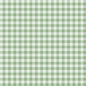 1/4” Gingham Check (green mist) In My Wildest Dreams coordinate