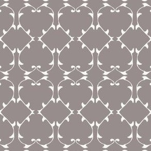 Goth Grey Classic pattern with a modern twist.