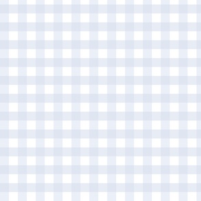 Gingham Pattern in Pastel Baby Blue and White / baby boy