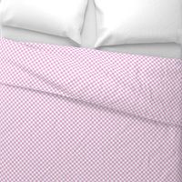 Checkers Pattern in Bright Pastel Pink and White / Checked, checkered, checkerboard girl