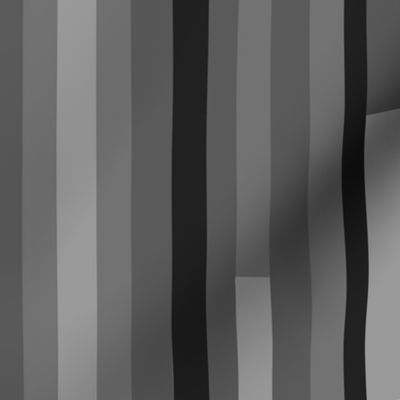 modern lines / stripes in shades of black and grey - medium scale