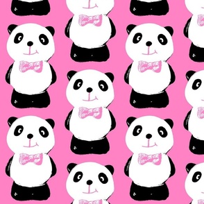 Panda Bear Pink