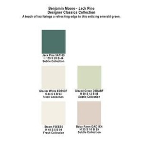 Jack Pine Color Palette Benjamin Moore Designer Classics Collection