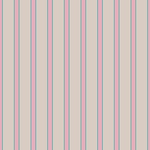 pink and light tan stripe