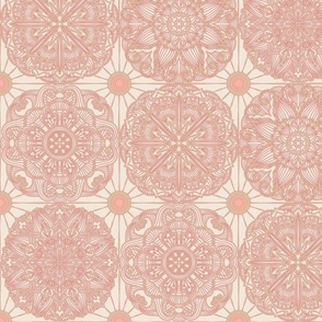 Textured mandalas, swirl and floral patterns. Seamless floral pattern-295.