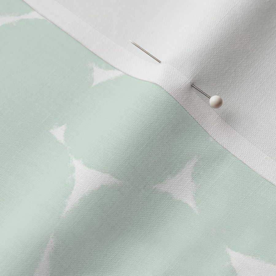 Small pastel mint and white Overlapping Abstract Polka Dots - mint green White Geometric - Modern Graphic artistic brush stroke spots - Minimal Trendy Scandi Style Circles