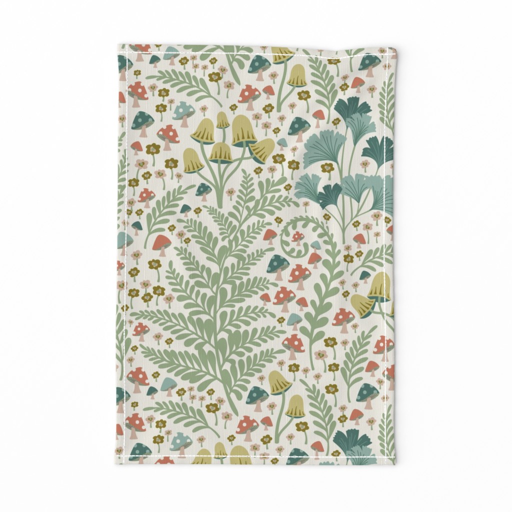 Enchanted Woods - Ivory Sage Multi Large