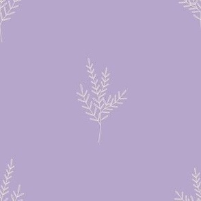 Dainty Bohemian Lavender Botanical