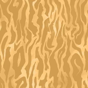Abstract Gold Tiger Stripes
