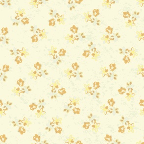 small, simple yellow floral