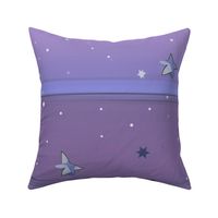 Sleepy Stars - Purple - Large