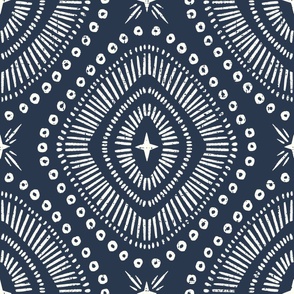 XL - Star Struck - Navy and natural