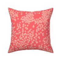 Small flowers scattered | tangled flowers in pink | Medium Version | Modern pink floral print 