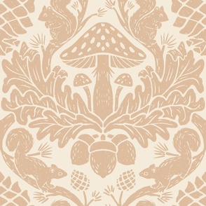 Squirrel Haven Nutty Welcome Damask_Honeypeach_large_24