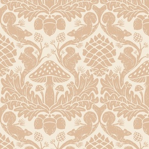 Squirrel Haven Nutty Welcome Damask_Honeypeach_Med_12