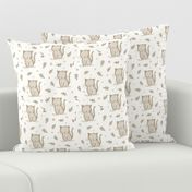 ( neutral ) cat, vintage cats, baby girl,  nursery