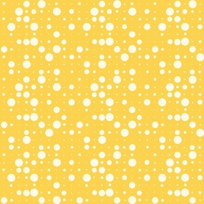 Yellow white dots