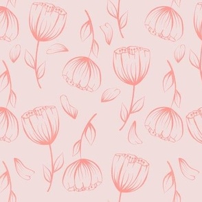 Dainty Tulip (Medium Scale Soft Pink) ~ Tulip  Collection			