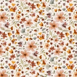 ( small )  Rustic meadow floral 