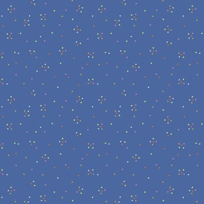 Party Confetti on Navy