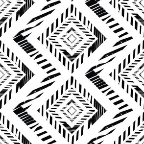 Striped zigzags