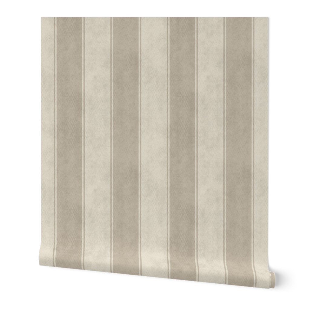 Windjammer Rustic Stripes Brick House Tan Medium  