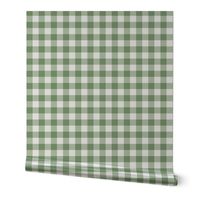 Classic Check Natural fefdf4 Jade Green 759465