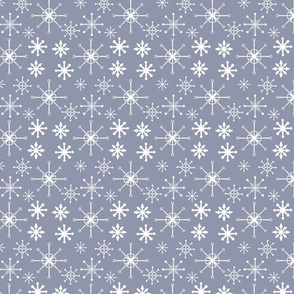 Blue Purple Snowflakes Glitter Fabric – Quilting Fabric Supplier