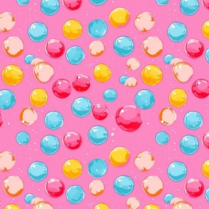 Yummy Pink Bubble Gum