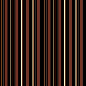 bold stripe in fall colors