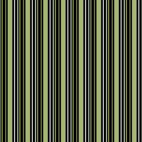 green and black stripe