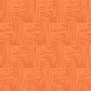 Hand-Painted Orange Squares