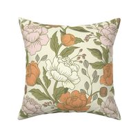 Chintz floral - pastel 