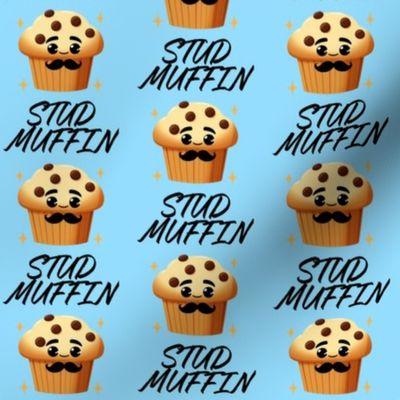 Stud Muffin Blue Valentine’s Day 