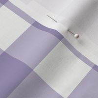 1.5" Gingham: Violet Gingham Check, Large Purple Buffalo Check, Buffalo Plaid