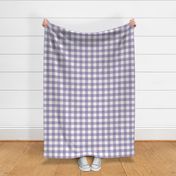 1.5" Gingham: Violet Gingham Check, Large Purple Buffalo Check, Buffalo Plaid