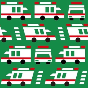 ambulance green