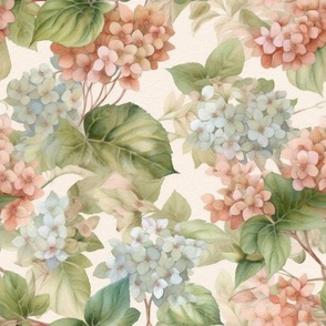 Blooming Cottage Whimsy: Floral & Plant Tapestry